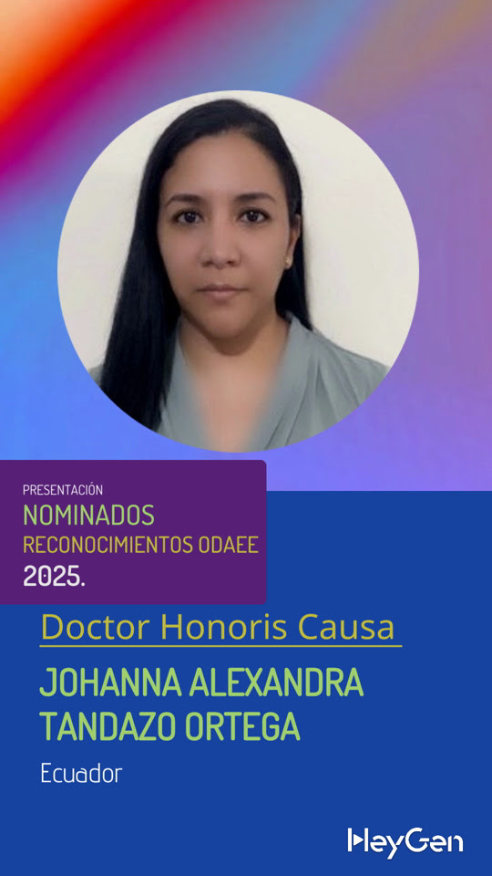 Johanna Tandazo Ortega: Justicia y Académica al Servicio del País